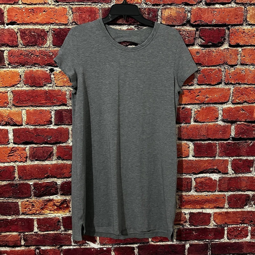 lululemon  Gray Short Sleeve Mini Dress Size 8